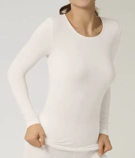 Ten Cate dames thermo shirt Lange mouw - Thermisch ondergoed dames - Ronde hals
