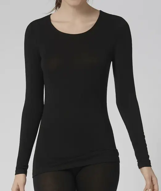 Ten Cate dames thermo shirt Lange mouw - Thermisch ondergoed dames - Ronde hals