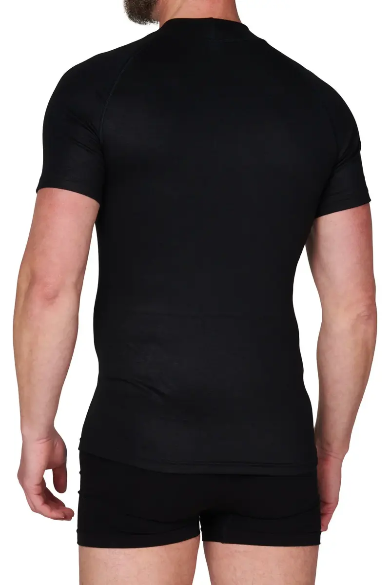 Ten Cate heren thermo shirt Korte mouw - V-hals - Warm ondershirt met korte mouwen Ten Cate heren thermo shirt Korte mouw - V-hals - Warm ondershirt met korte mouwen