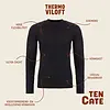 Ten Cate heren thermo shirt Lange mouw  - Warm ondershirt met ronde hoge hals mannen