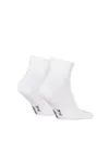 Calvin Klein 2-paar Quarter dames sokken - Logo monogram - Katoenen korte sokken
