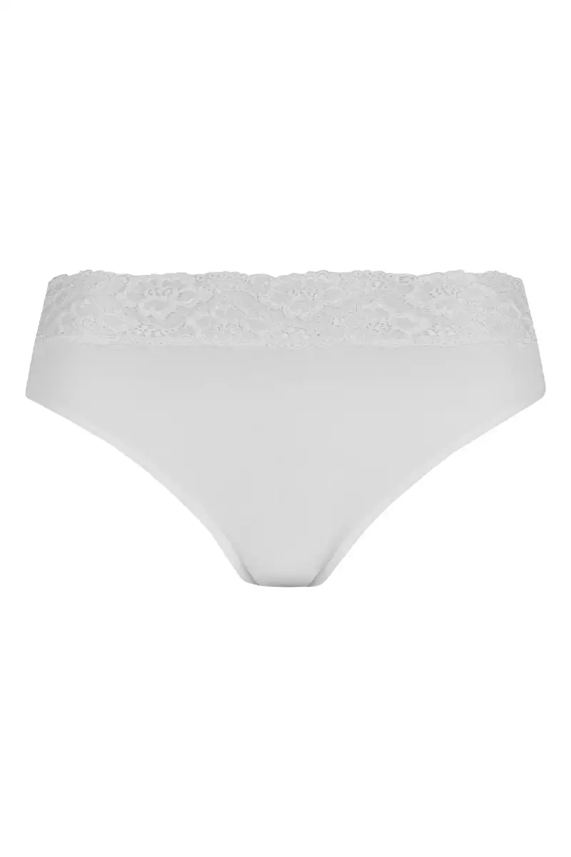 Nina von C kanten modal heupslip dames - Midi kanten onderbroek - Dames ondergoed