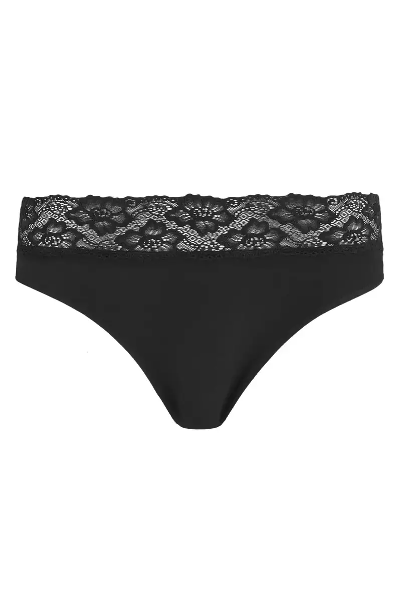 Nina von C kanten modal heupslip dames - Midi kanten onderbroek - Dames ondergoed