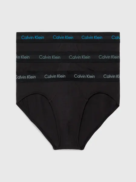 Calvin Klein 3-Pack Heren heup slips - Hip Brief - Zwart - Elastisch katoen Calvin Klein 3-Pack Heren heup slips - Hip Brief - Zwart - Elastisch katoen
