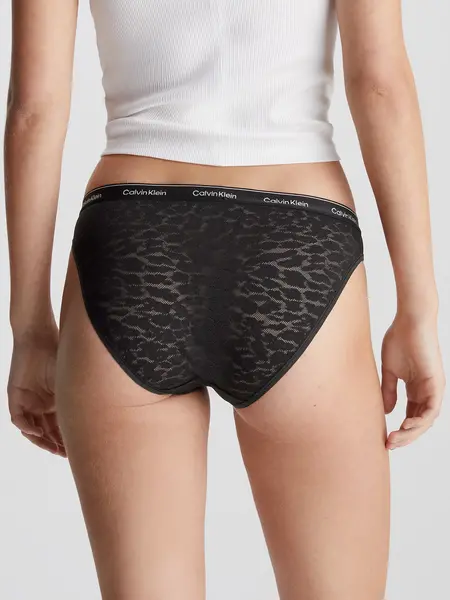 Calvin Klein 3-pack kanten Slips dames - Low rise - Mini slip dames - Microfiber bikini slip - kanten Onderbroek Calvin Klein 3-pack kanten Slips dames - Low rise - Mini slip dames - Microfiber bikini slip - kanten Onderbroek