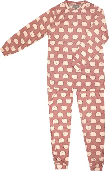 Cocodream micro velours dames pyjama - Cats - Warme winter fleece pyjama dames Cocodream micro velours dames pyjama - Cats - Warme winter fleece pyjama dames