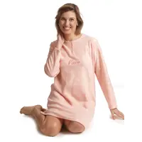 Cocodream Fleece nachthemd dames - Love