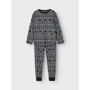 Name it kinder pyjama - Kerstmis  - Christmas - Grijze katoenen pyjama voor jongens en meisjes Name it kinder pyjama - Kerstmis  - Christmas - Grijze katoenen pyjama voor jongens en meisjes