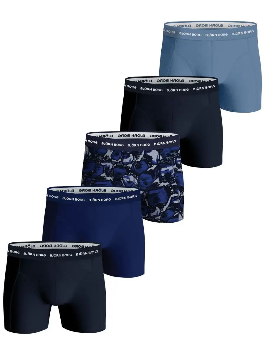 Bjorn Borg 5-Pack heren boxershorts - Core - Voordeelverpakking jongens ondergoed katoen
