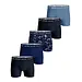 Bjorn Borg 5-Pack heren boxershorts - Core - Voordeelverpakking jongens ondergoed katoen - Blauw/Zwart