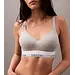 Calvin Klein Lift Bralette - Push up bralette Modern Cotton - Katoenen bh top met brede bandjes - Grijs
