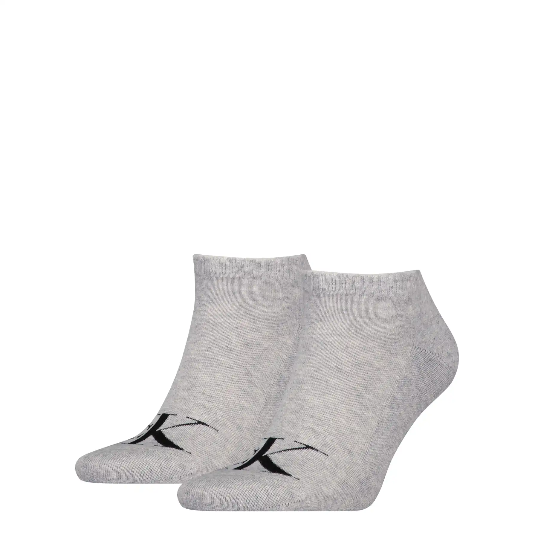 Calvin Klein 2-paar sneakersokken - Logo monogram - Katoenen enkelsokken