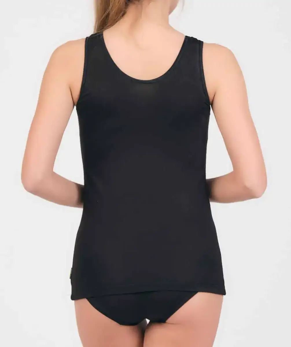 Boru Bamboo 2 pack - dames onderhemd brede band - Bamboe dames hemdjes met ronde hals Boru Bamboo 2 pack - dames onderhemd brede band - Bamboe dames hemdjes met ronde hals