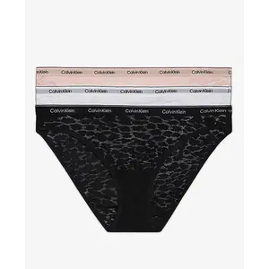 Calvin Klein 3-pack kanten Slips dames - Low rise - Mini slip dames - Microfiber bikini slip - kanten Onderbroek Calvin Klein 3-pack kanten Slips dames - Low rise - Mini slip dames - Microfiber bikini slip - kanten Onderbroek