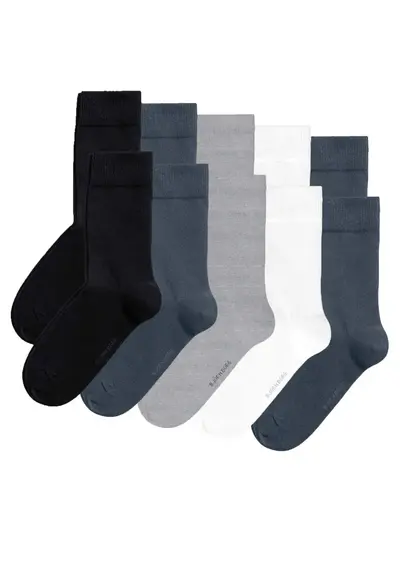 Bjorn Borg 10-paar - heren sokken - Blue Combi Bjorn Borg 10-paar - heren sokken - Blue Combi