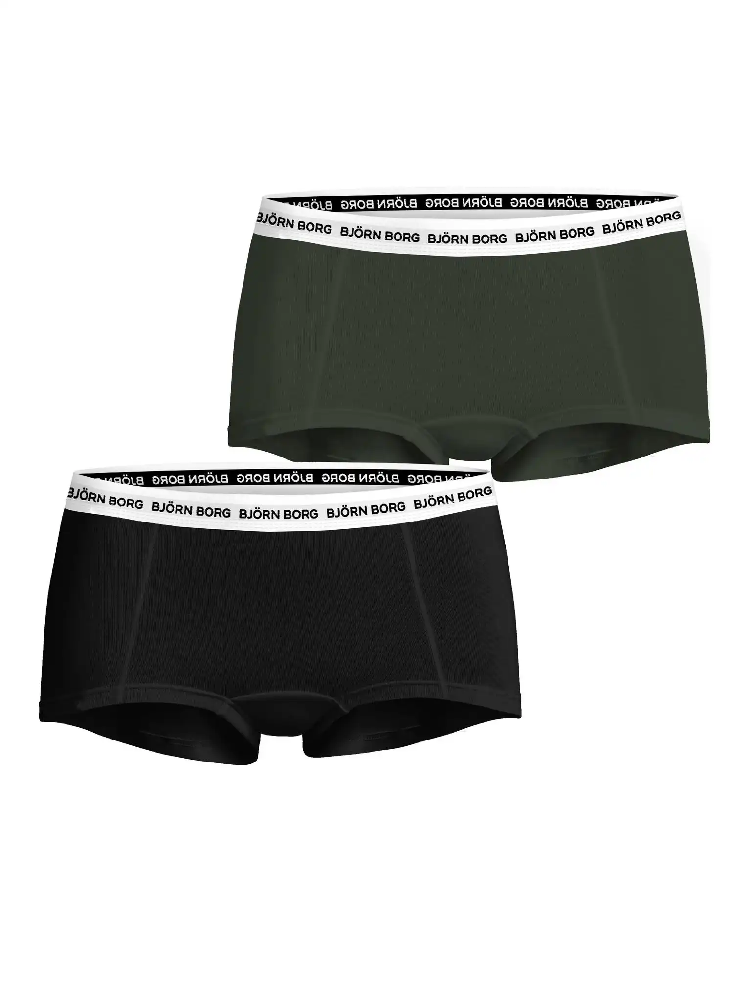 BjΓΆrn Borg 2-Pack Dames boxershorts - Core Minishort - Katoenen dames onderbroeken