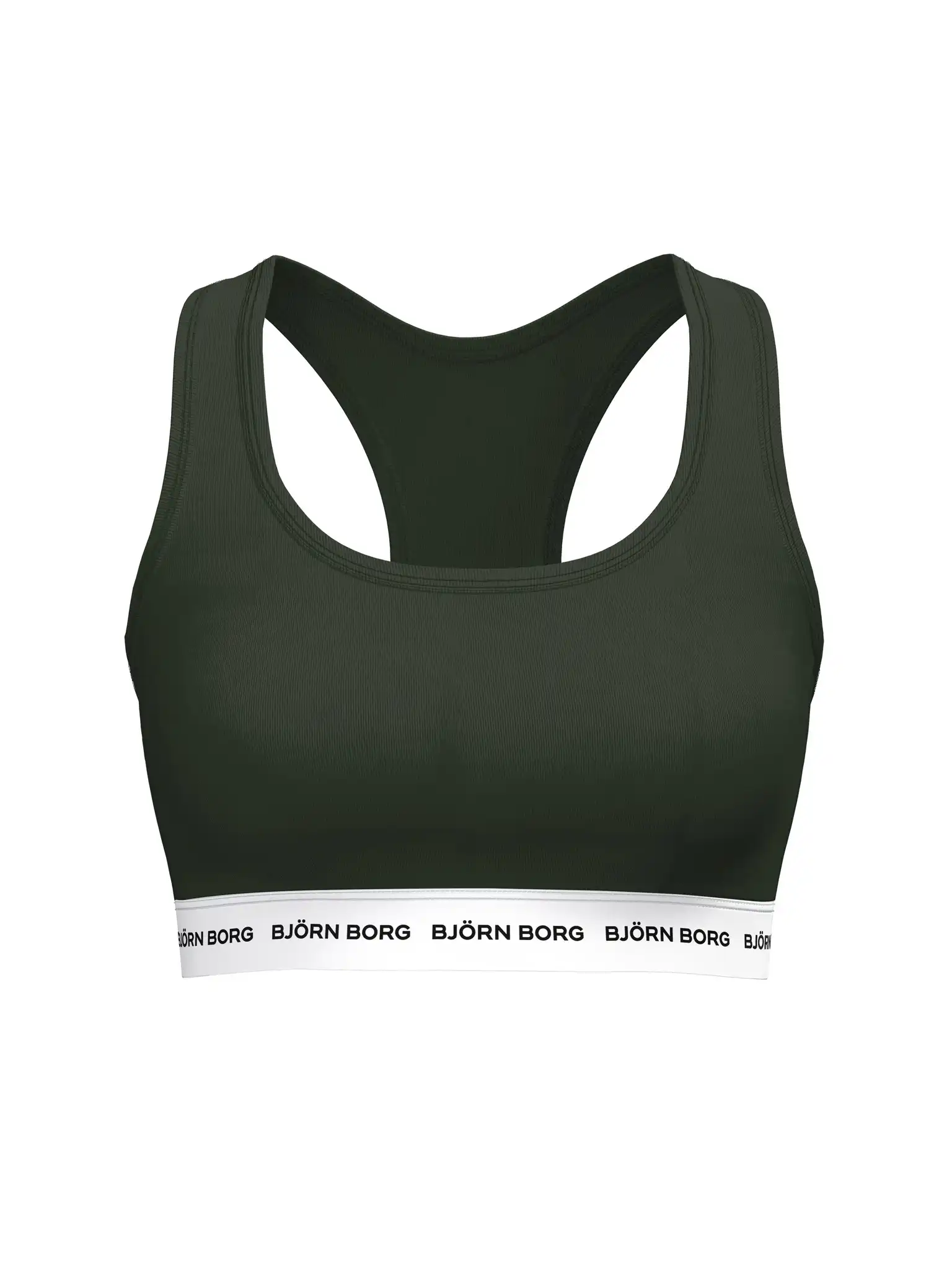 Bjorn Borg Bralette dames - Soft Top - Core Logo - Katoenen Bh top - Elastische band - brede bandjes