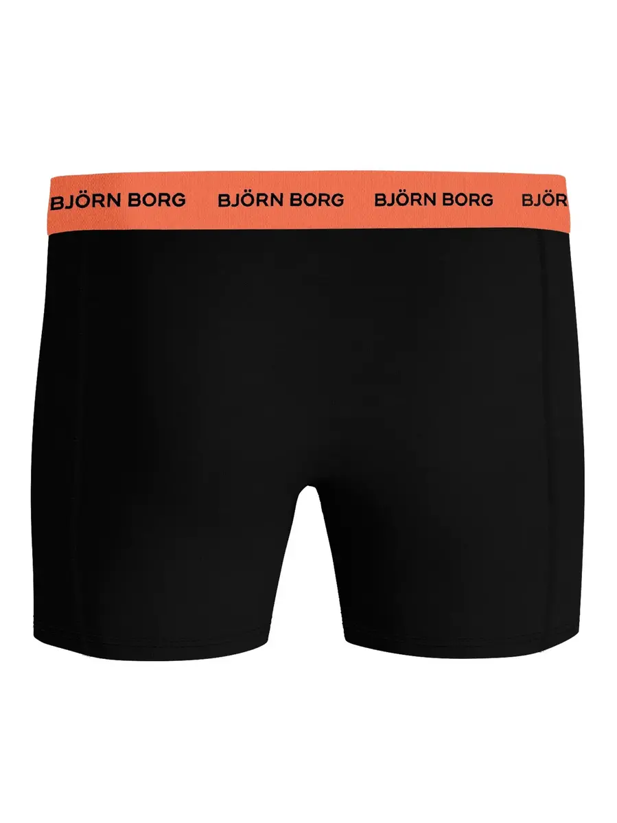 Bjorn Borg 5-Pack heren boxershorts - Orange spots - Katoenen mannen onderbroeken Bjorn Borg 5-Pack heren boxershorts - Orange spots - Katoenen mannen onderbroeken