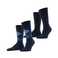 Burlington 2-paar mix  Everyday heren sokken - Argyle