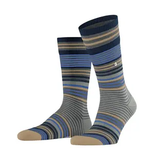 Burlington Wollen Heren Sokken - Stripe Burlington Wollen Heren Sokken - Stripe