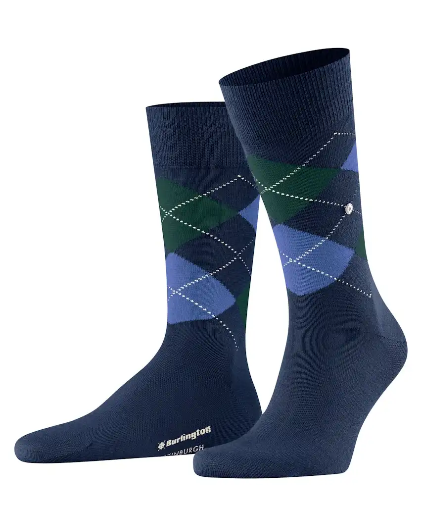 Burlington Wollen Heren sokken - Edinburgh - Merino wollen mannen kousen