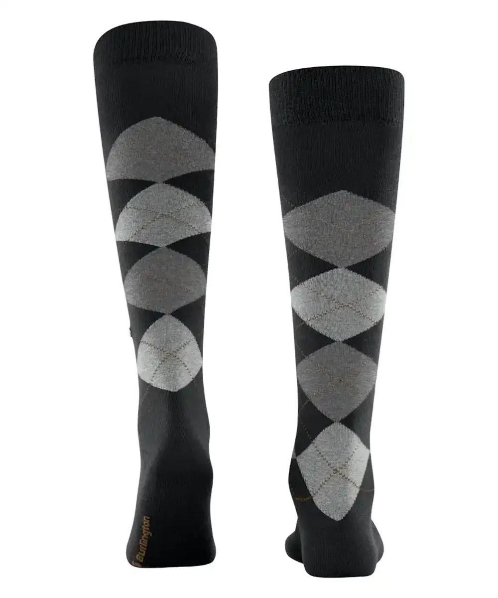 Burlington Wollen kniekous heren - Edinburgh - Merino wollen hoge sokken mannen Burlington Wollen kniekous heren - Edinburgh - Merino wollen hoge sokken mannen