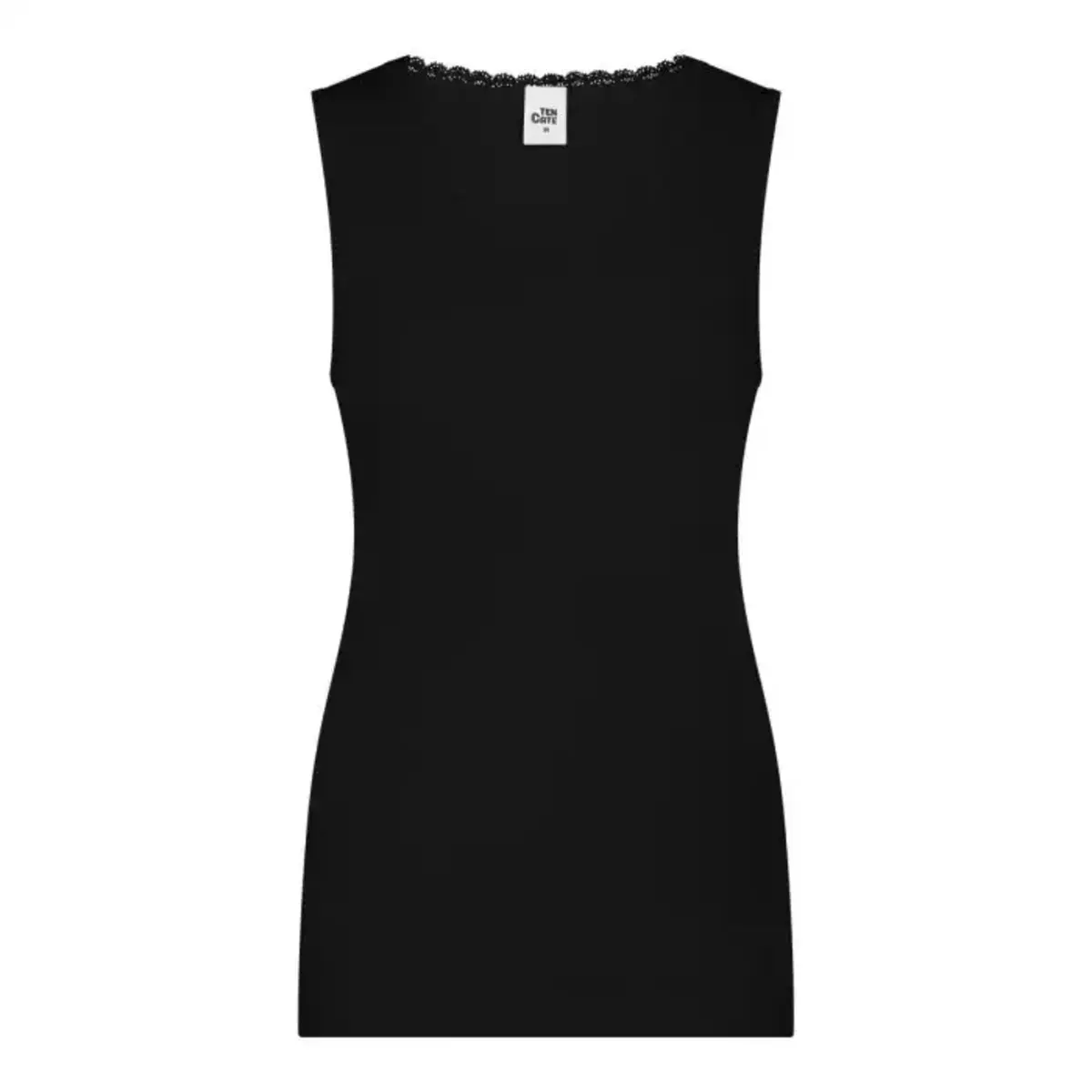 Ten Cate Thermo kanten dames hemd - V-hals - Warm thermisch onderhemd met brede bandjes