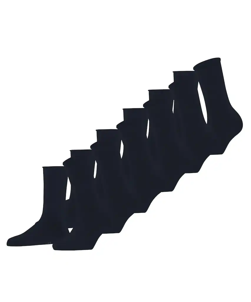 FALKE 6-paar Happy dames sokken - Katoenen multipack vrouwen sokken - Voordeelverpakking