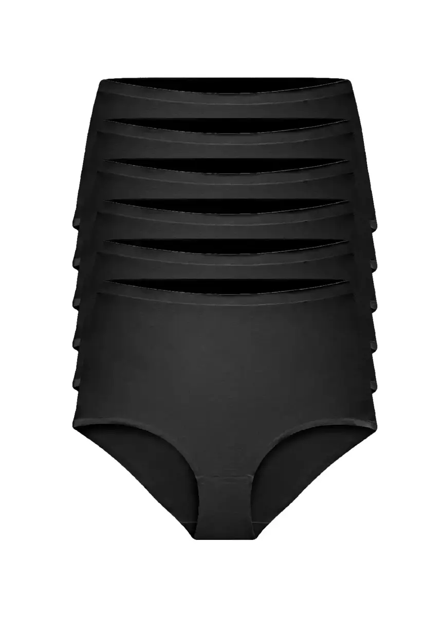 Gaubert 6-Pack Dames taille slip invisible - Onzichtbare naadloze hoge onderbroeken - Seamless Gaubert 6-Pack Dames taille slip invisible - Onzichtbare naadloze hoge onderbroeken - Seamless