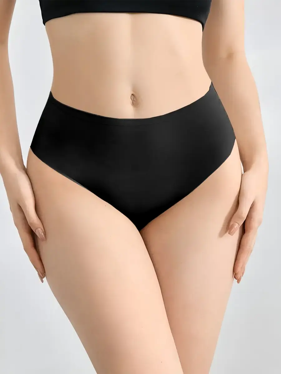 Gaubert 6-Pack Dames heup slips invisible - Onzichtbare dames naadloze midi onderbroeken - Schijnt niet door