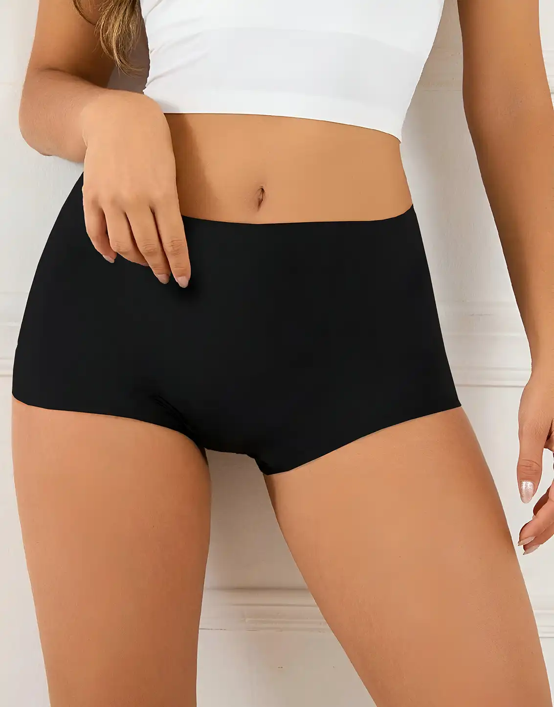 Gaubert 6-Pack dames boxershorts invisible - Onzichtbare dames onderbroeken - Naadloos