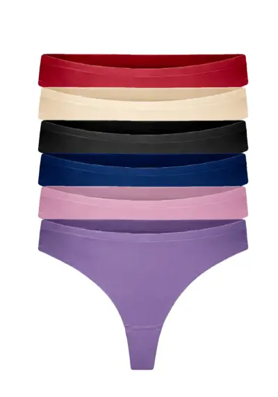 Gaubert 6-Pack Strings dames invisible - Onzichtbaar Gaubert 6-Pack Strings dames invisible - Onzichtbaar