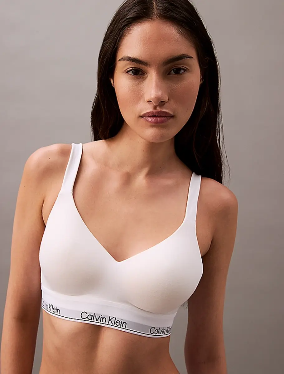 Calvin Klein Lift Bralette - Push up bralette Modern Cotton - Katoenen bh top met brede bandjes Calvin Klein Lift Bralette - Push up bralette Modern Cotton - Katoenen bh top met brede bandjes