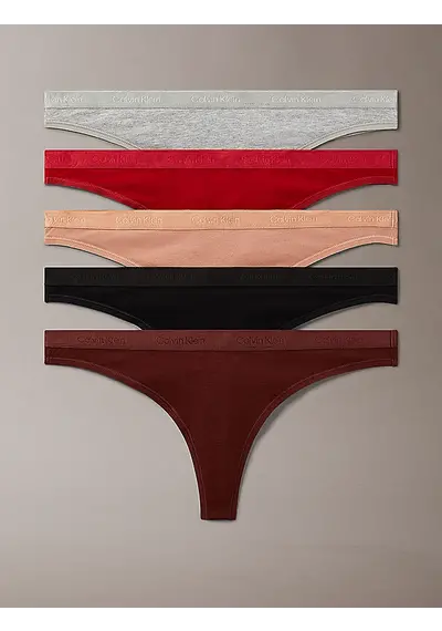 Calvin Klein 5-Pack dames strings - Modern Logo Calvin Klein 5-Pack dames strings - Modern Logo