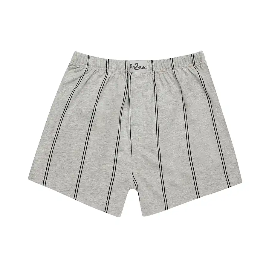 Funderwear-Fun2wear wijde heren boxershort krijtstreep - Katoenen losse boxershort met gulp
