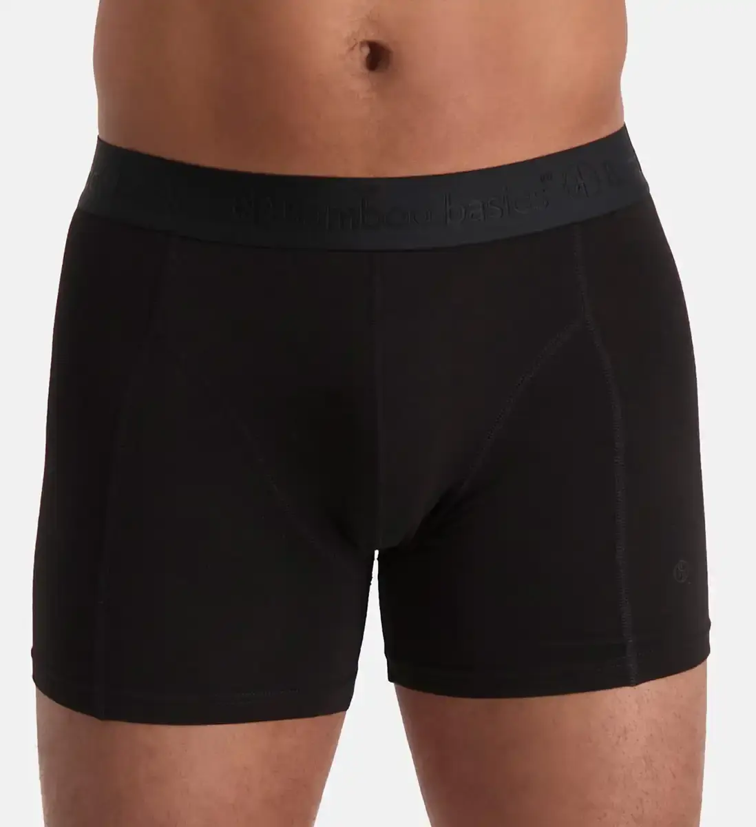 Bamboo Basics 12-pak heren boxers - Rico - Multipack bamboe heren boxershorts - Voordeelverpakking onderbroeken - Herenondergoed