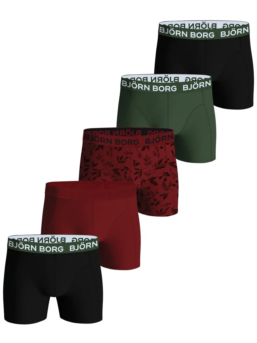 Bjorn Borg 5-Pack jongens boxershorts - Core - Gift - Cadeauverpakking - Multipack Bjorn Borg 5-Pack jongens boxershorts - Core - Gift - Cadeauverpakking - Multipack
