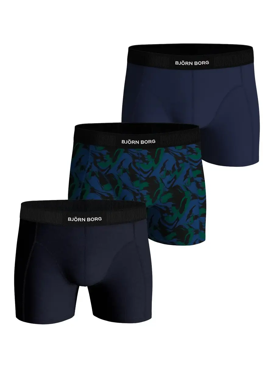 Bjorn Borg 3-pack heren boxershorts Premium Biologisch katoenen heren onderbroeken