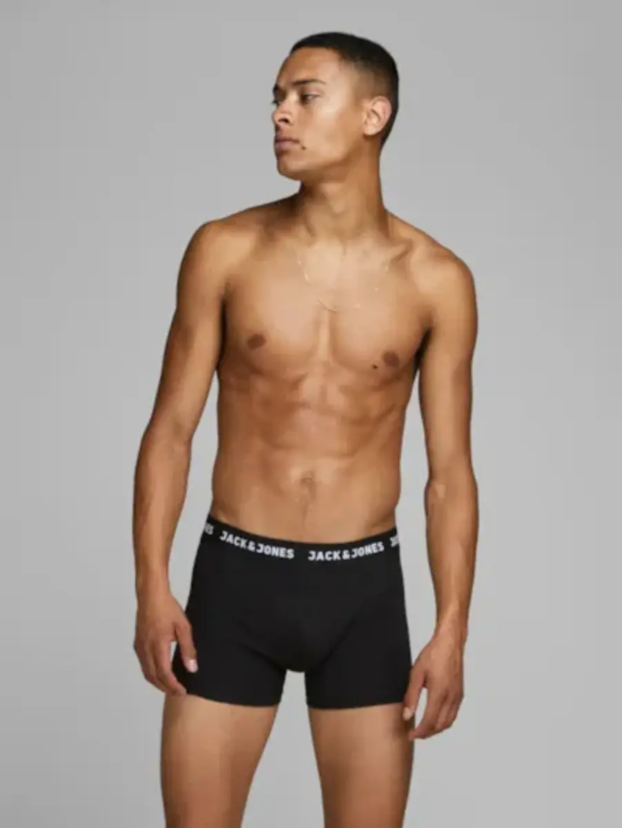 Jack and Jones 7-Pack heren boxershort - Uni Black - Katoenen heren onderbroeken zwart - Multipack Jack and Jones 7-Pack heren boxershort - Uni Black - Katoenen heren onderbroeken zwart - Multipack