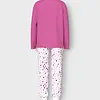 Name it kinder-meisjes pyjama katoen - Pink Unicorn - Roze katoenen kinder pyjama