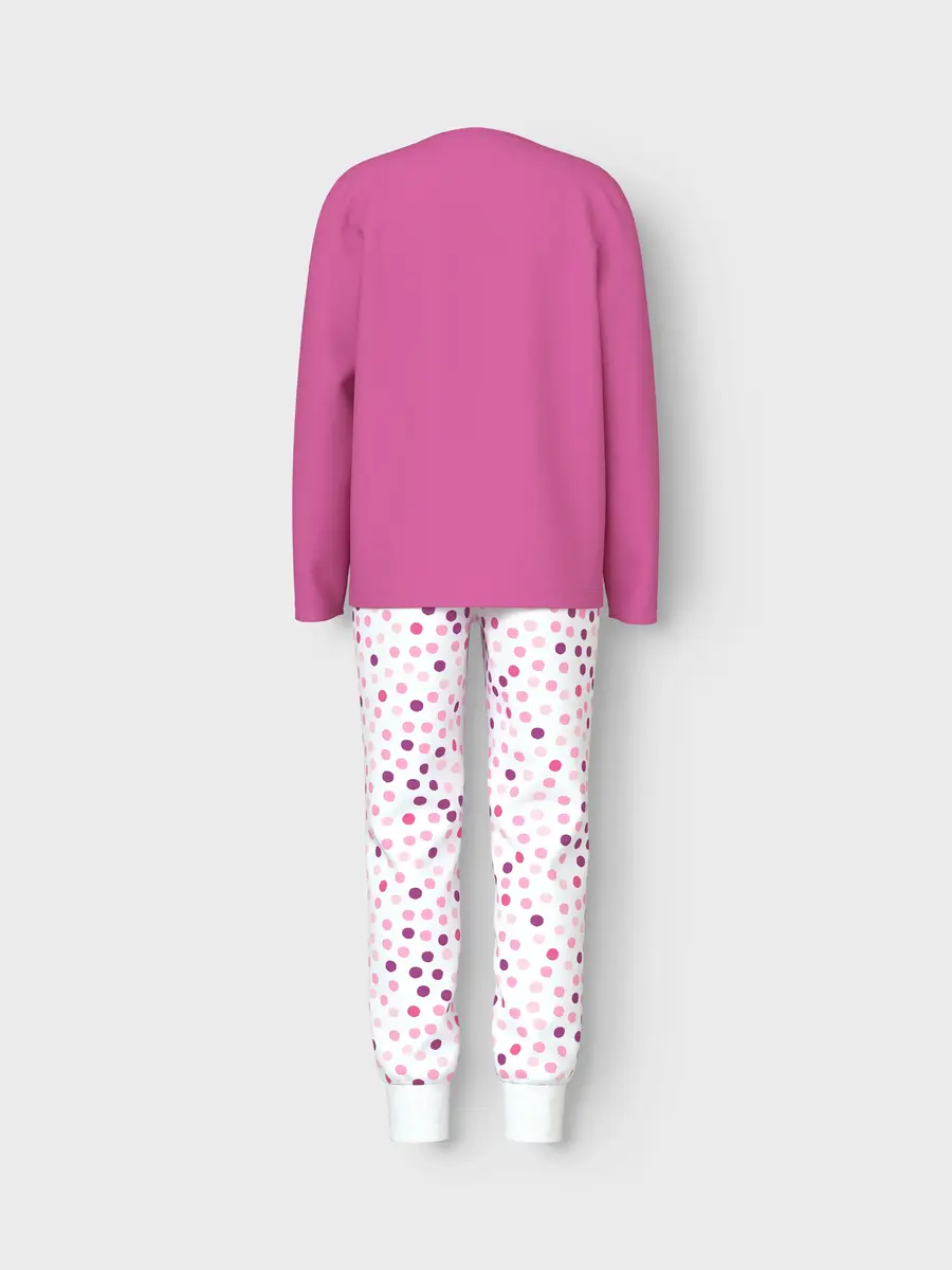 Name it kinder-meisjes pyjama katoen - Pink Unicorn - Roze katoenen kinder pyjama