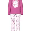 Name it kinder-meisjes pyjama katoen - Pink Unicorn - Roze katoenen kinder pyjama
