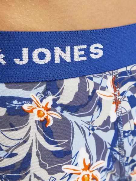 Jack & Jones 7-Pack heren boxershort - Combi - True Blue - Katoenen multipack heren ondergoed Jack & Jones 7-Pack heren boxershort - Combi - True Blue - Katoenen multipack heren ondergoed