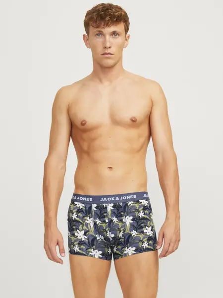 Jack & Jones 7-Pack heren boxershort - Combi - True Blue - Katoenen multipack heren ondergoed Jack & Jones 7-Pack heren boxershort - Combi - True Blue - Katoenen multipack heren ondergoed