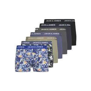Jack & Jones 7-Pack heren boxershort - Combi - True Blue - Katoenen multipack heren ondergoed Jack & Jones 7-Pack heren boxershort - Combi - True Blue - Katoenen multipack heren ondergoed