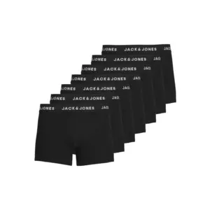Jack and Jones 7-Pack heren boxershort - Uni Black - Katoenen heren onderbroeken zwart - Multipack Jack and Jones 7-Pack heren boxershort - Uni Black - Katoenen heren onderbroeken zwart - Multipack
