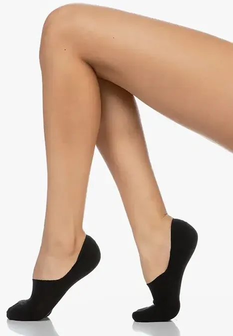 FALKE 3-paar Step High - dames footies met anti slip - Kousenvoetjes die niet afzakken - Sokken voor in loafers