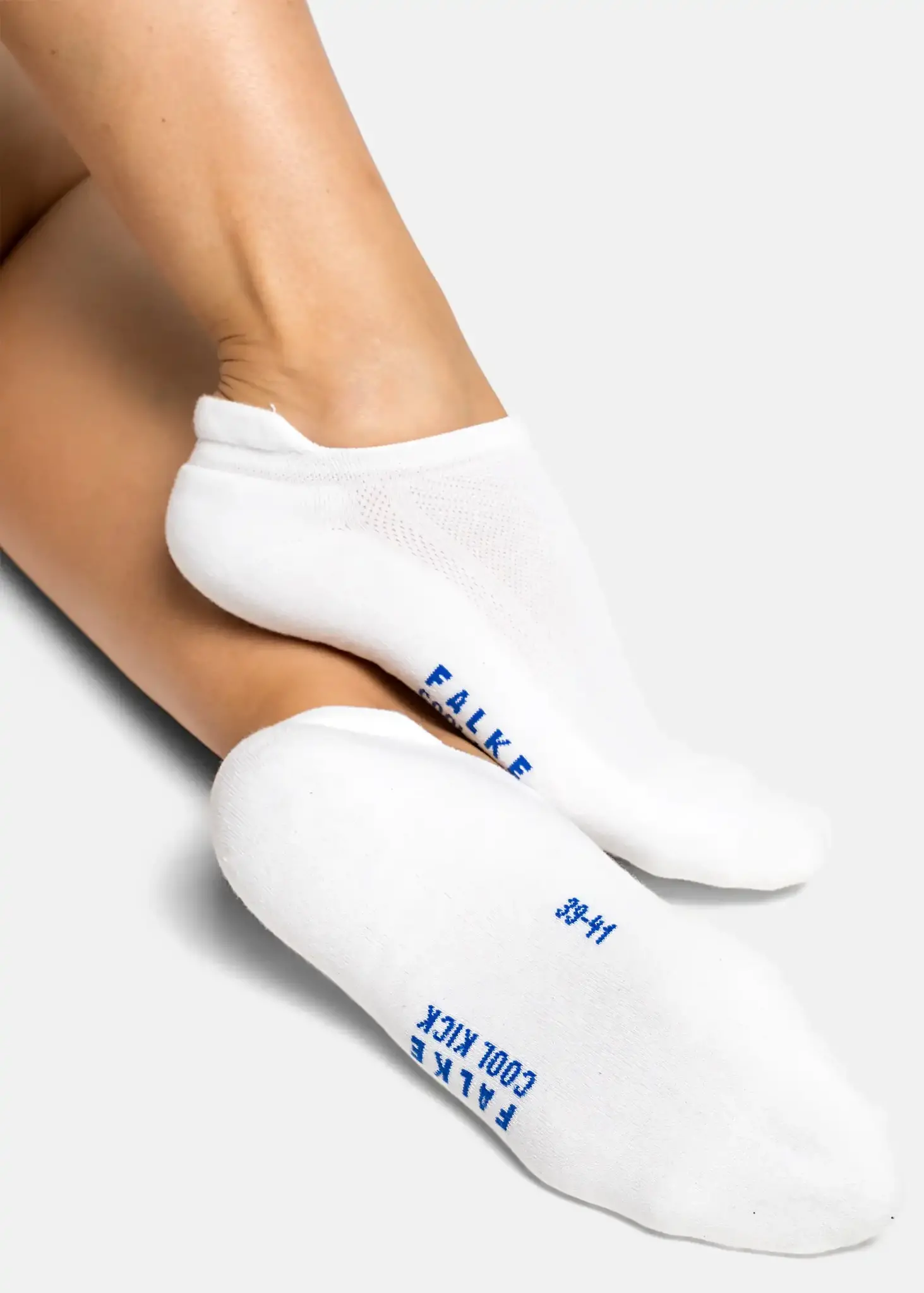 FALKE Cool Kick Sneakersokken Dames - Enkelsokken die niet afzakken - Met antislip bij de hak