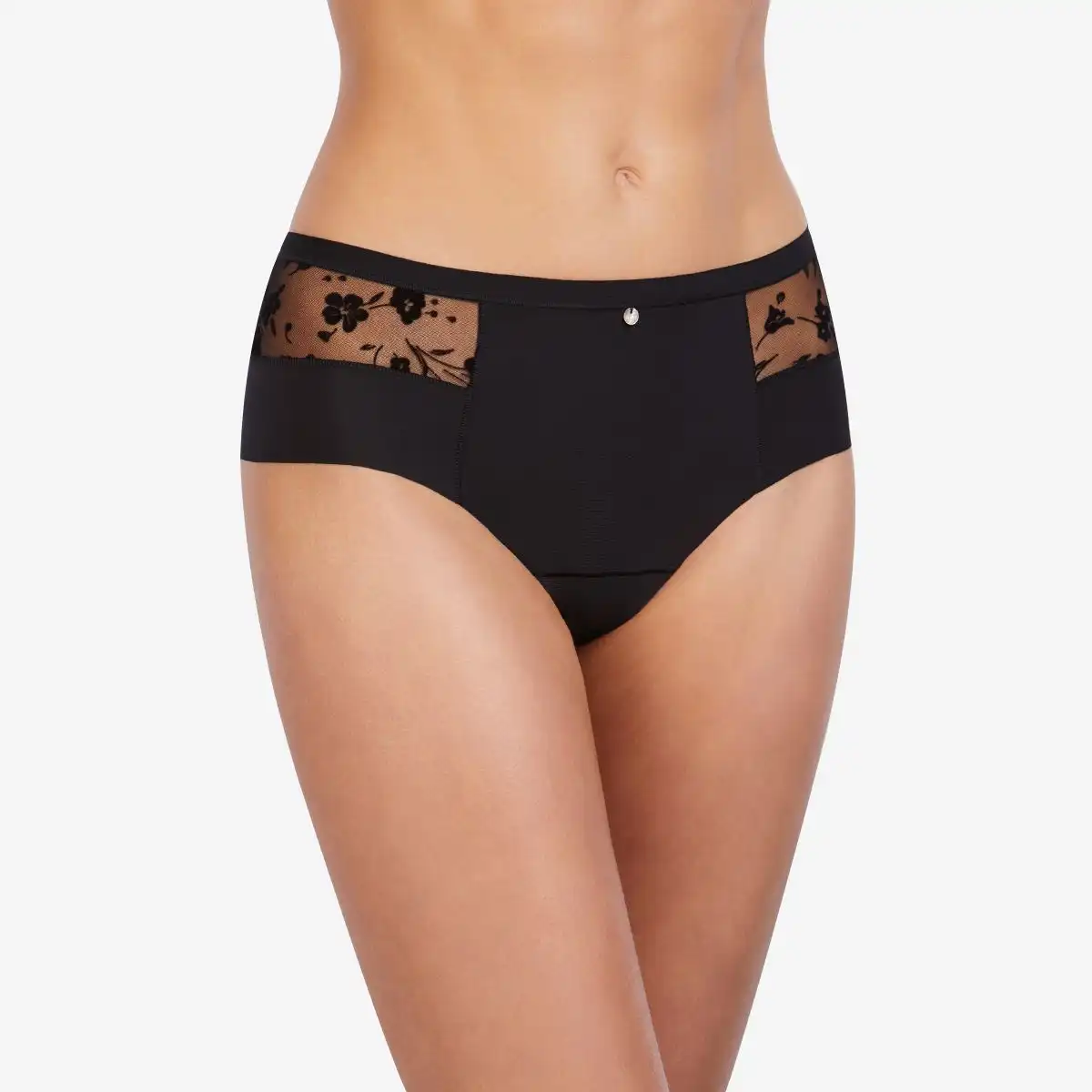 Avet dames hipstring Cherie - microfiber 34040 - Kanten microvezel onderbroek