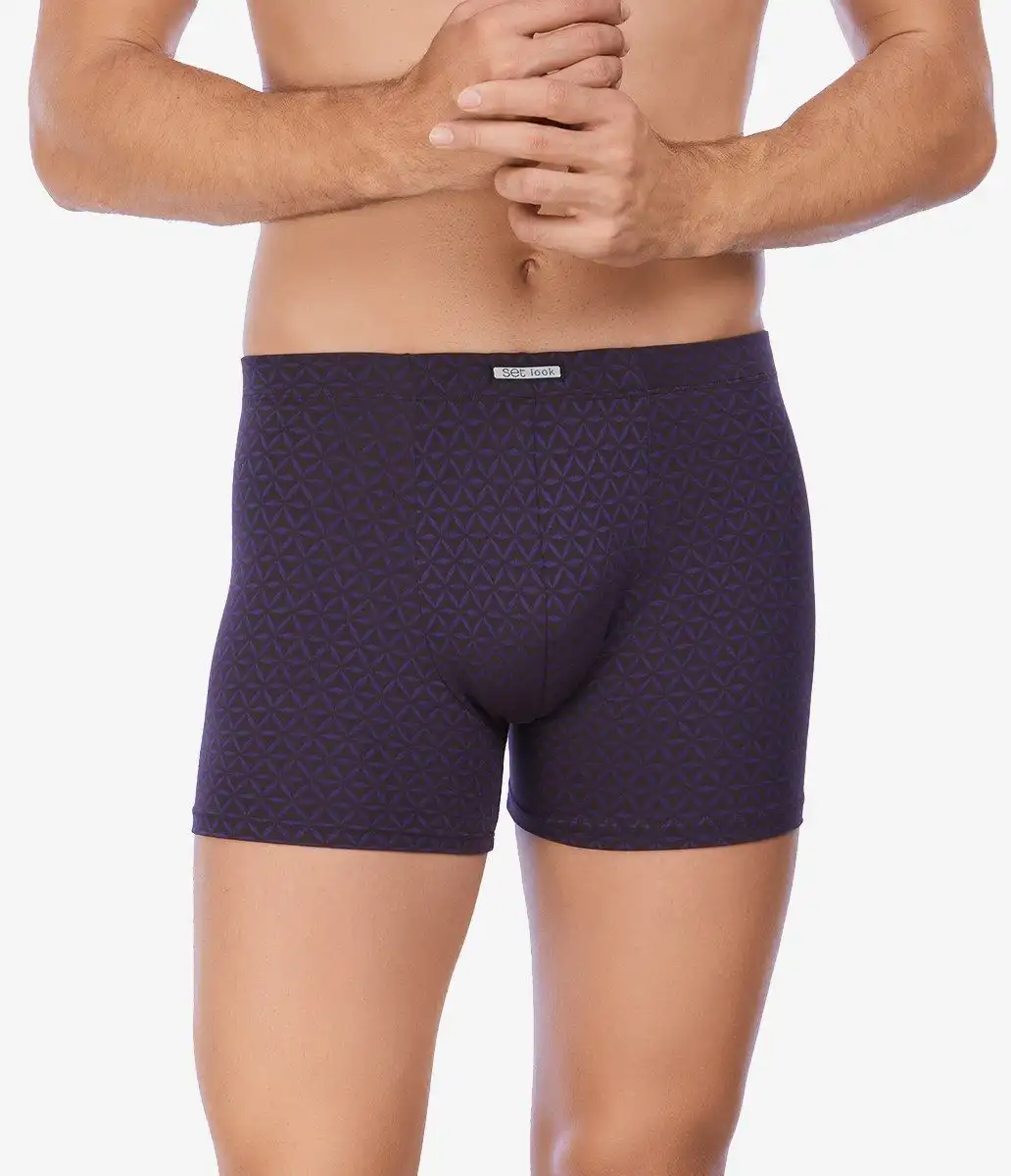 Set heren boxershort microfiber - Stars - Microvezel heren onderbroek